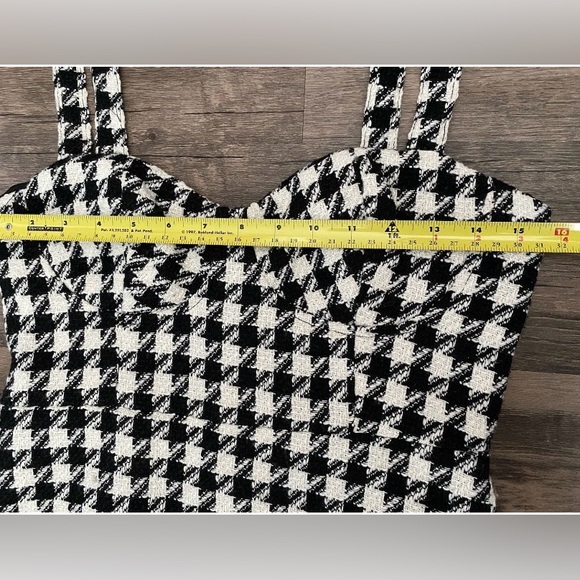 NWT Forever 21 Women’s Plaid Mini Dress Size S - Picture 3 of 9